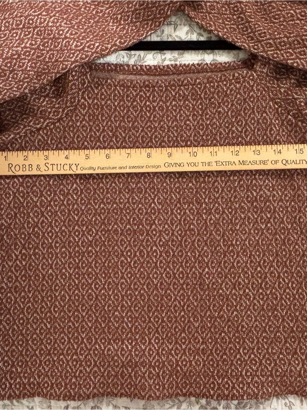 Madewell Brown Square-Neck Long Sleeve Knit Top - Picture 9 of 10